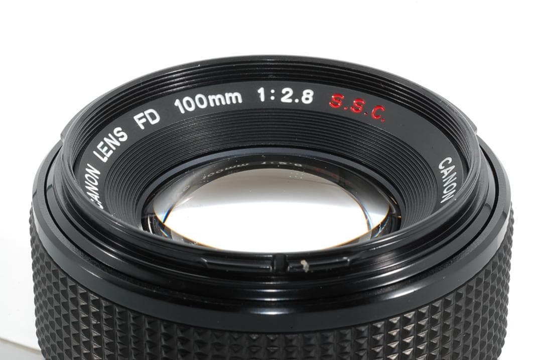 Canon FD 100mm f/2.8 SSC キャノン 極美品 レンズ