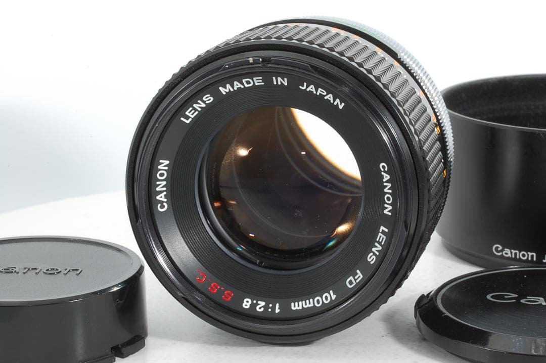 Canon FD 100mm f/2.8 SSC キャノン 極美品 レンズ