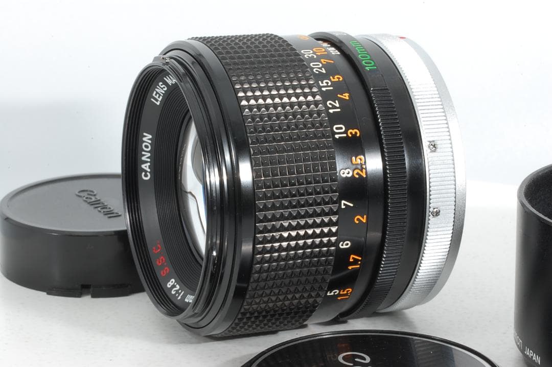 Canon FD 100mm f/2.8 SSC キャノン 極美品 レンズ
