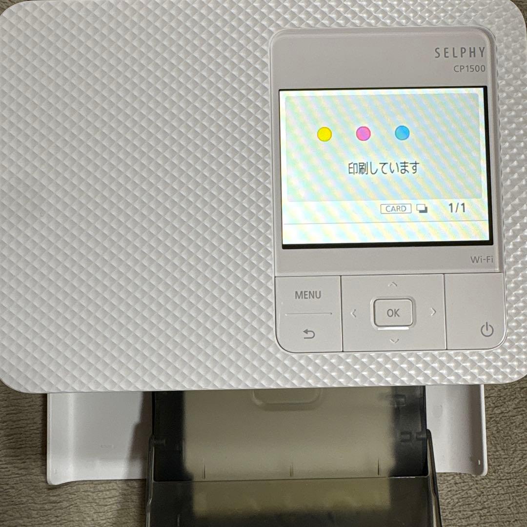 Canon SELPHY CP1500 フォトプリンター