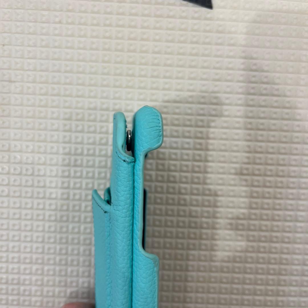 DEMIU デミュウ　フランス産　iPhoneSE ターコイズブルー