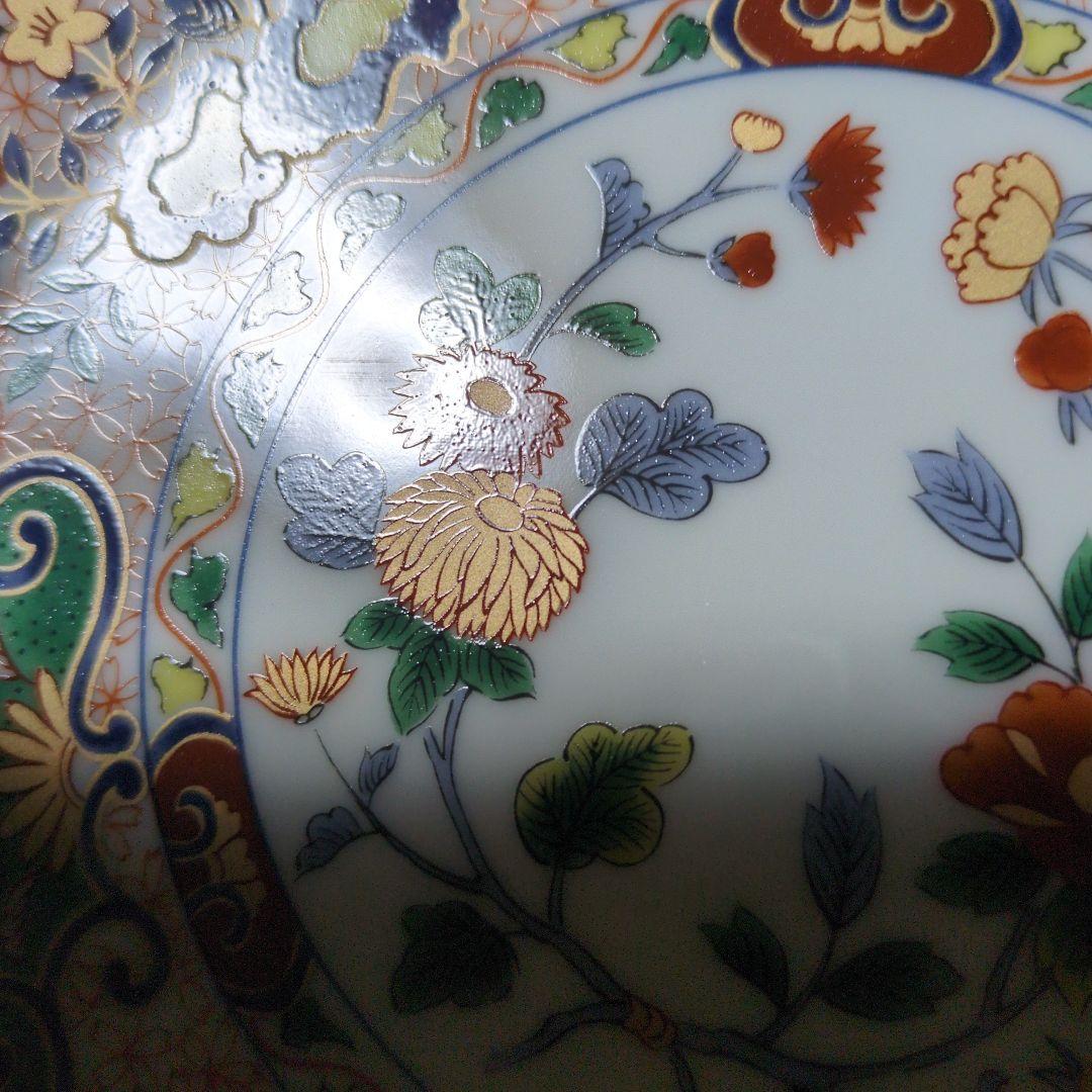 有田焼 南風窯 古伊万里　銘々皿揃　6寸皿 19.5cm和食器　色絵