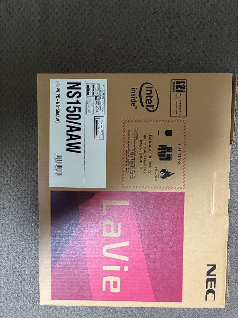NEC ノートPC 2台PC-N1435BAW 8GB SSD搭載 初期化済み