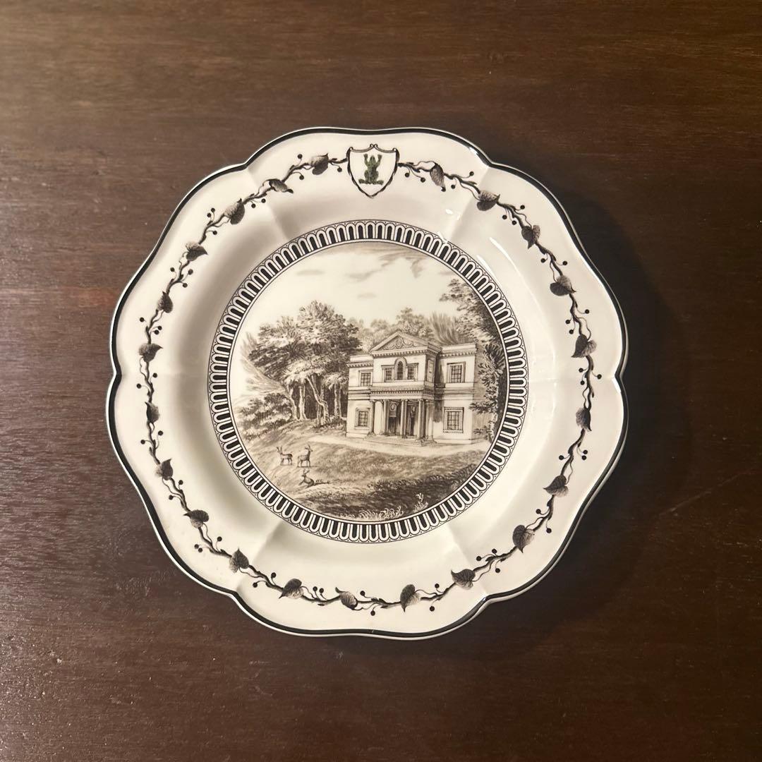 希少未使用◇ウェッジウッド フロッグサービス◇オーバル　プレート2枚セット