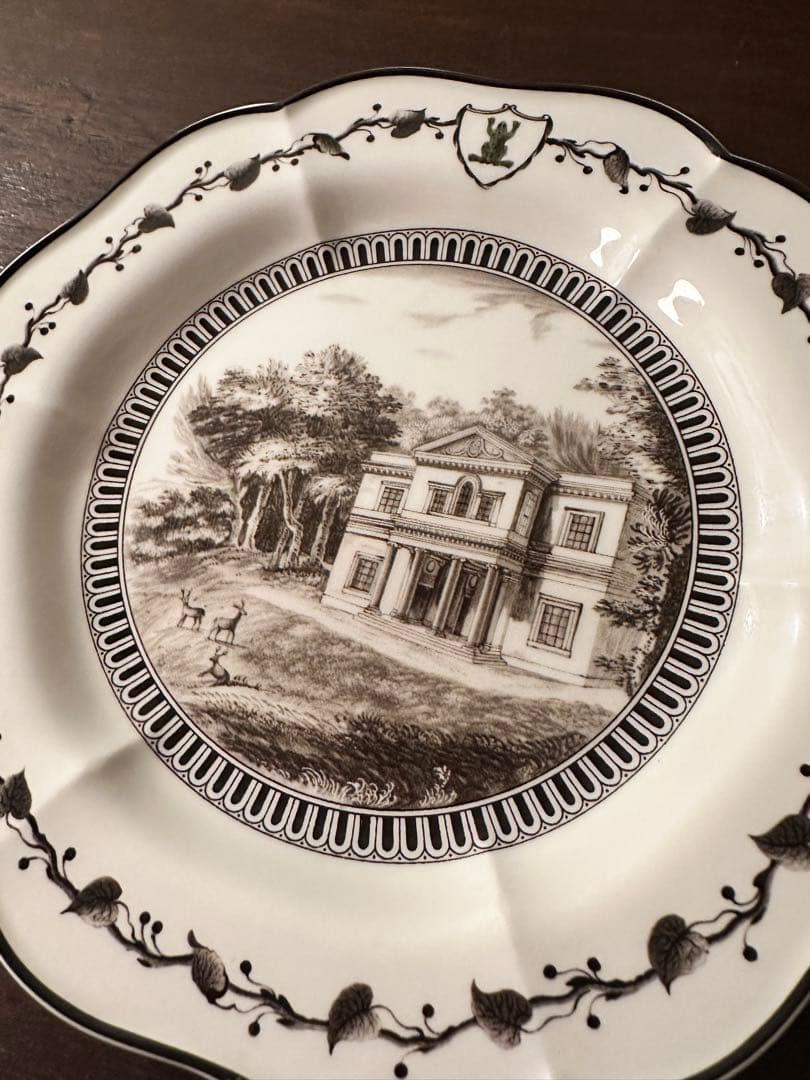 希少未使用◇ウェッジウッド フロッグサービス◇オーバル　プレート2枚セット