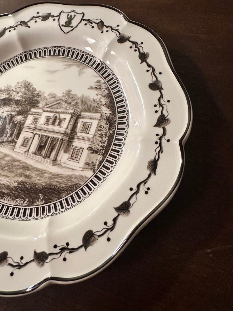 希少未使用◇ウェッジウッド フロッグサービス◇オーバル　プレート2枚セット