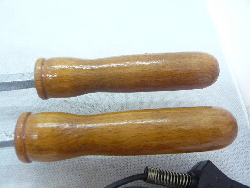 美品　ハタミシン和裁電化鏝　和裁こて 　 和裁コテ　　鏝２本付