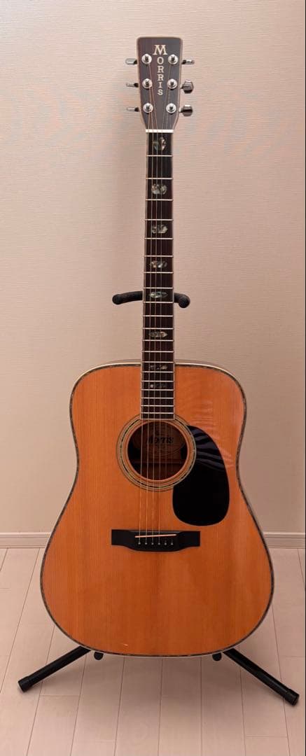 モーリスW-40ジャパンヴィンテージ78年製ハカランダ良品ケース付アコギ
