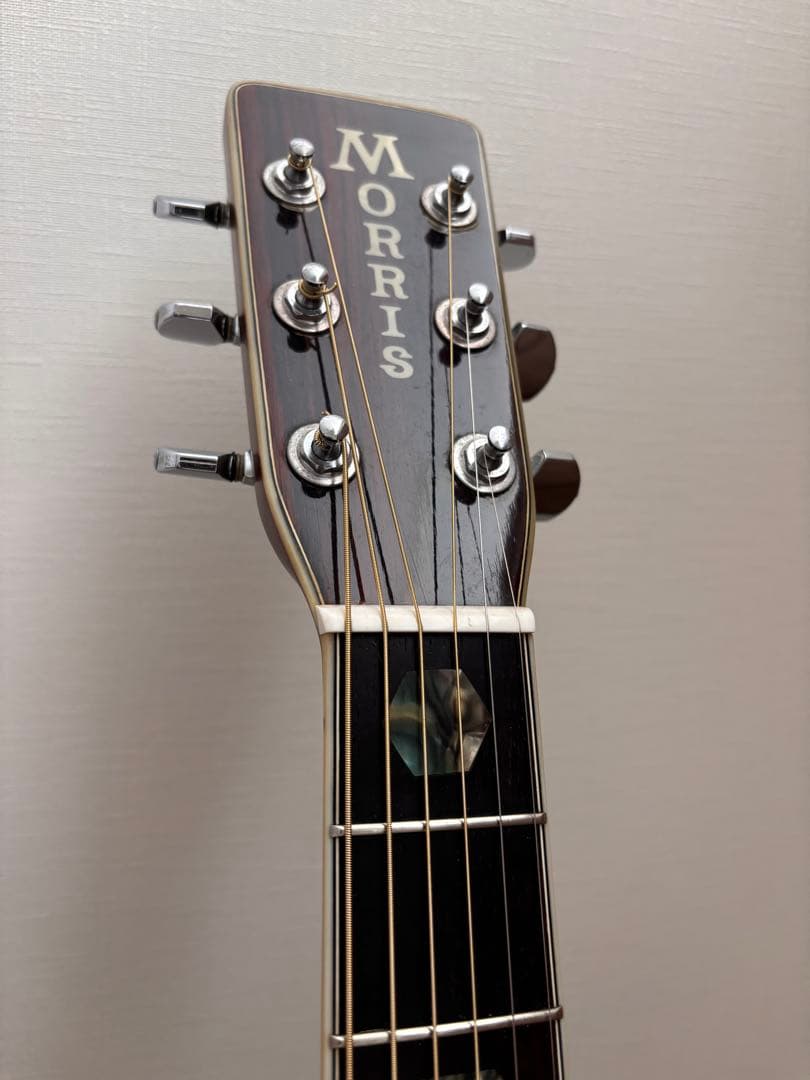 モーリスW-40ジャパンヴィンテージ78年製ハカランダ良品ケース付アコギ