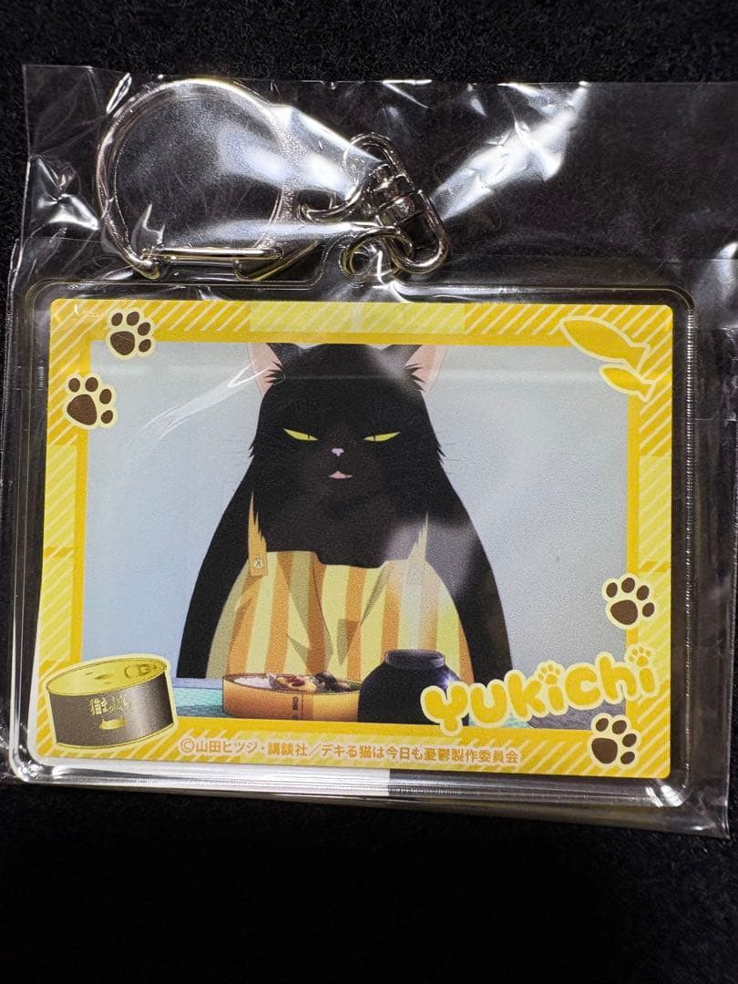 【未開封】 デキる猫は今日も憂鬱 アクリルキーホルダー 3個セット
