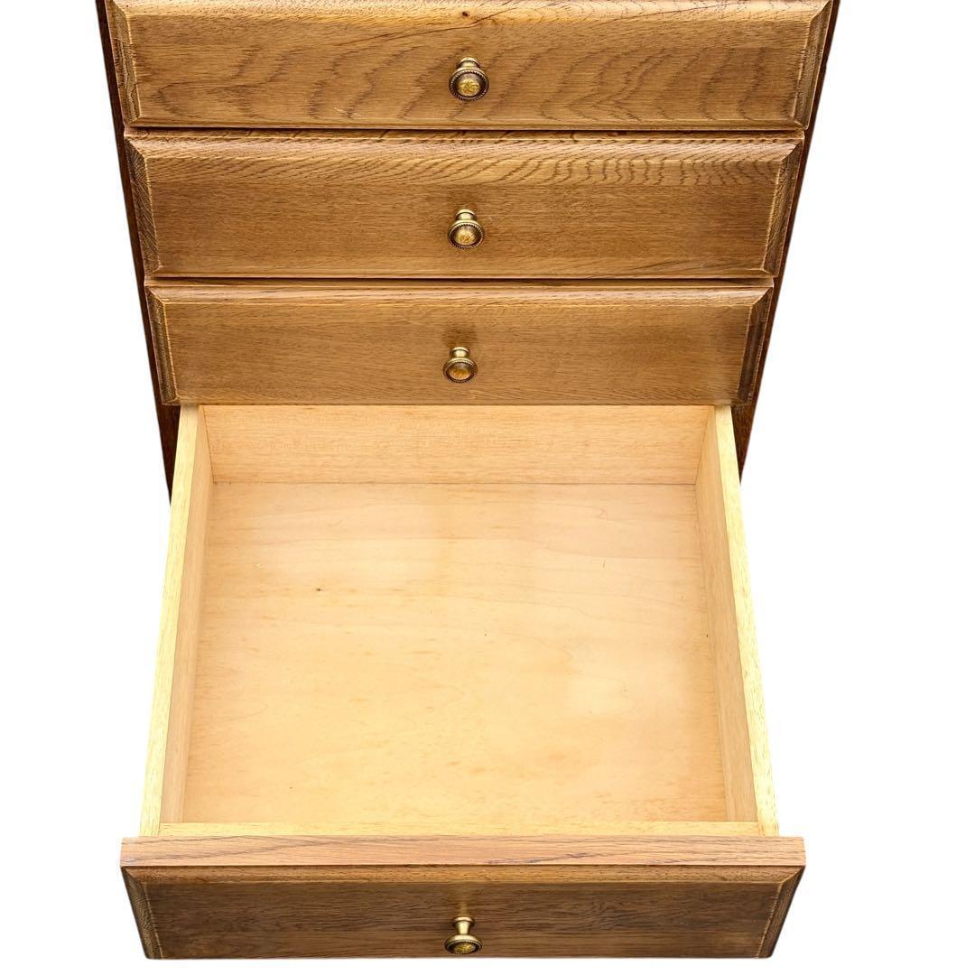 【アンティーク調】木製チェスト 6段 カントリー風 北欧風