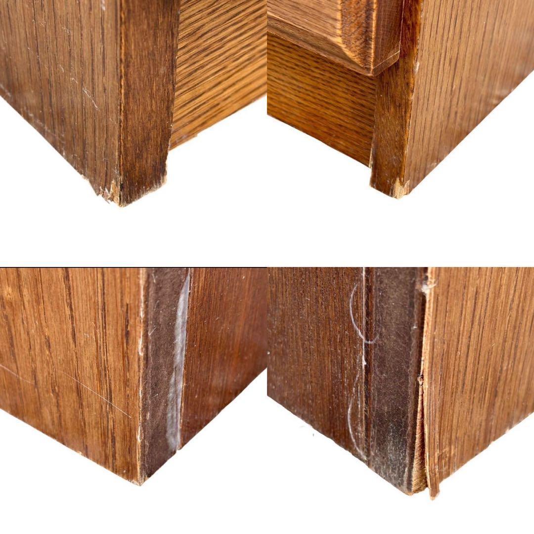 【アンティーク調】木製チェスト 6段 カントリー風 北欧風