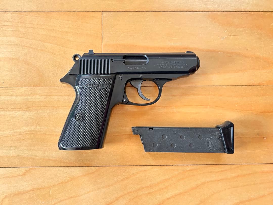 マルゼン ワルサー ppk/s ガスブローバック ガスガン