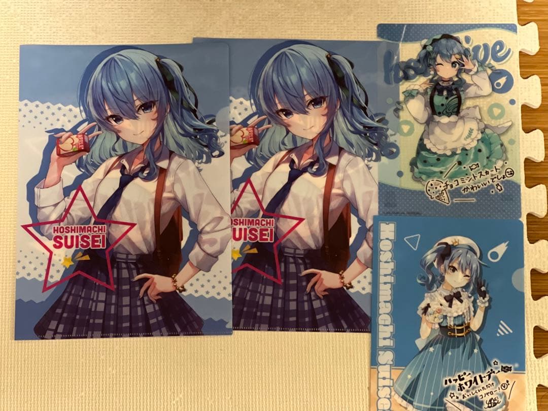 ✨おまけ付き✨　星街すいせい　色紙　アクスタ　フィギュア　Vtuber