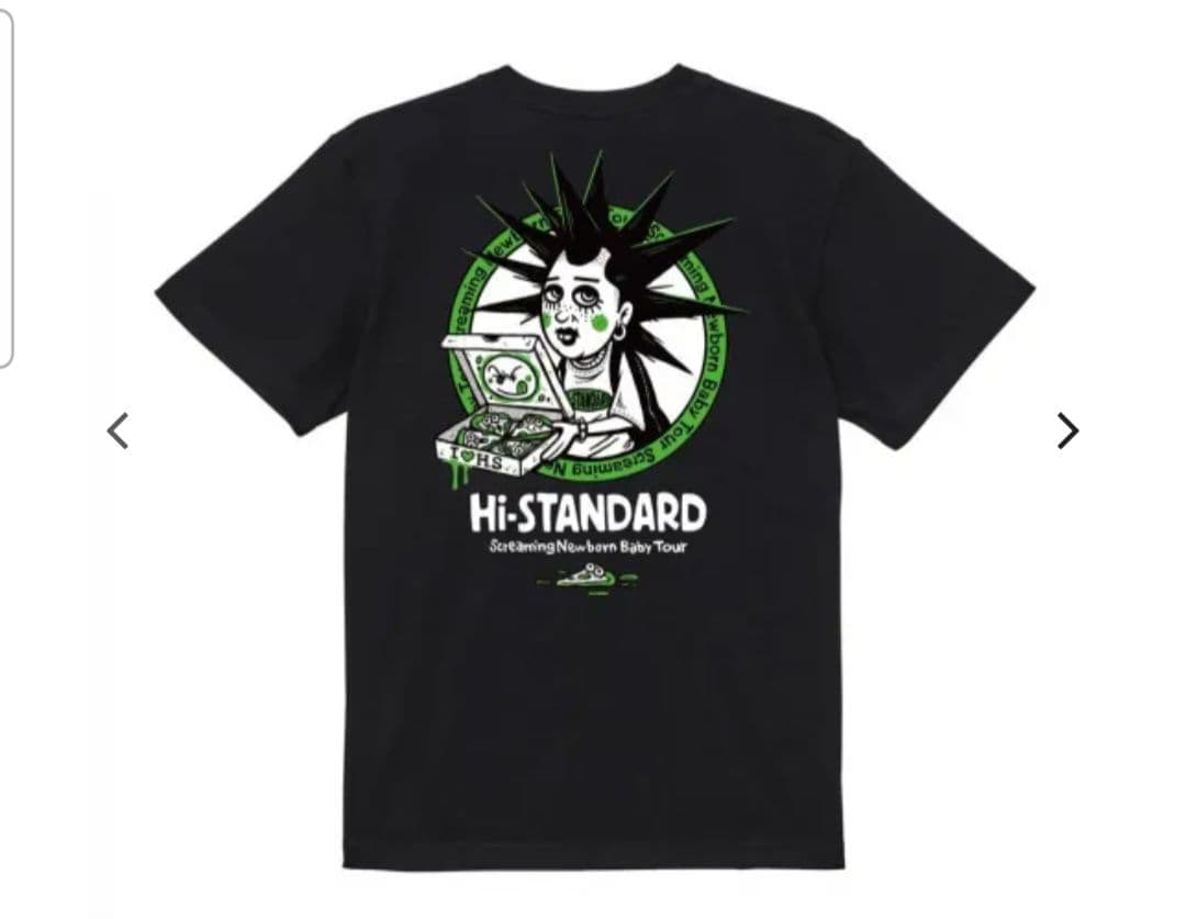 HI-STANDARD SNB TM Paint Tシャツ　Lサイズ　新品