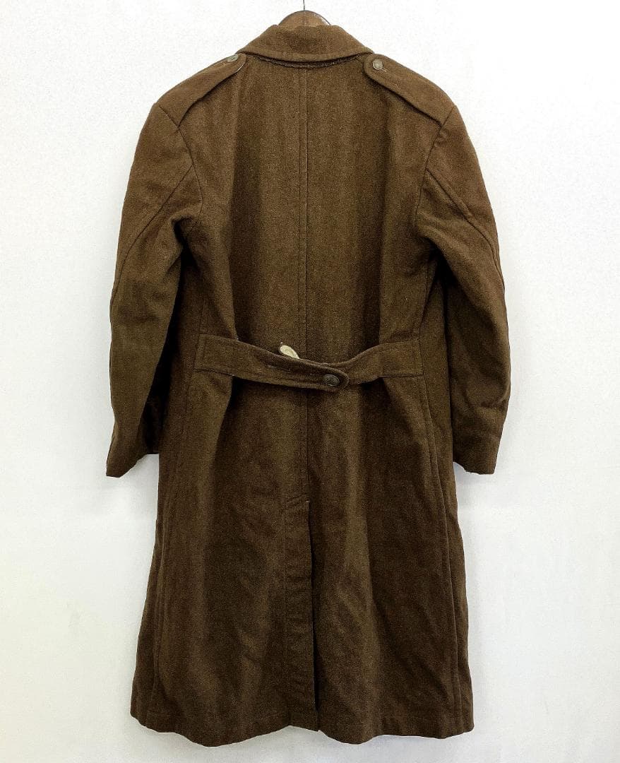 陸上自衛隊 外套 実物 旭日章 昭和33年 官給品 ウールコート　 R8SD53