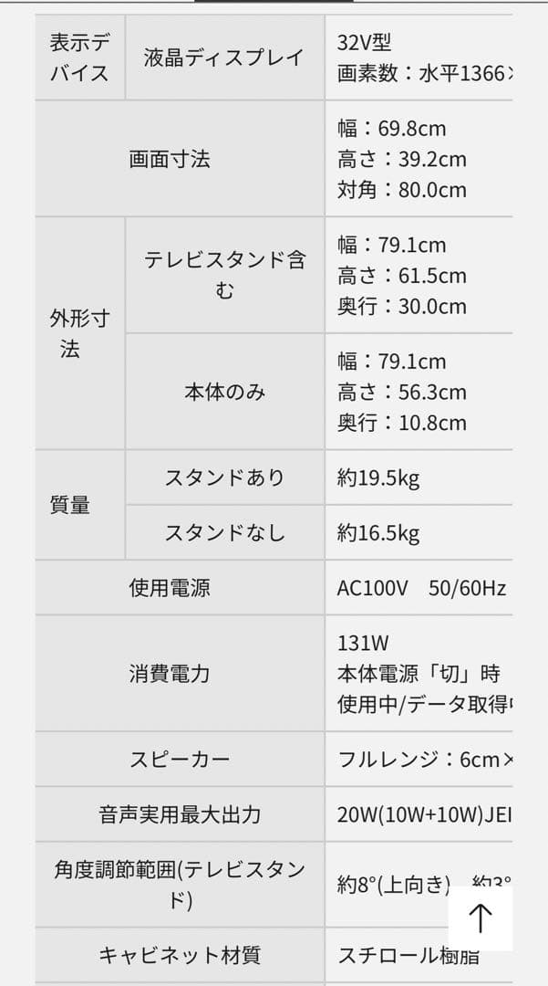 Panasonic パナソニック テレビ 液晶テレビ 地上デジタル ハイビジョン