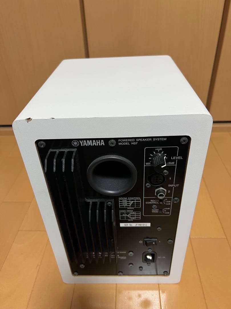 YAMAHA ヤマハ HS7W モニタースピーカー パワード