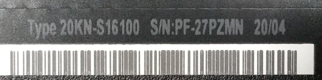 【訳あり】ThinkPad E480 8世代 i3 Win11 16GBオフィス