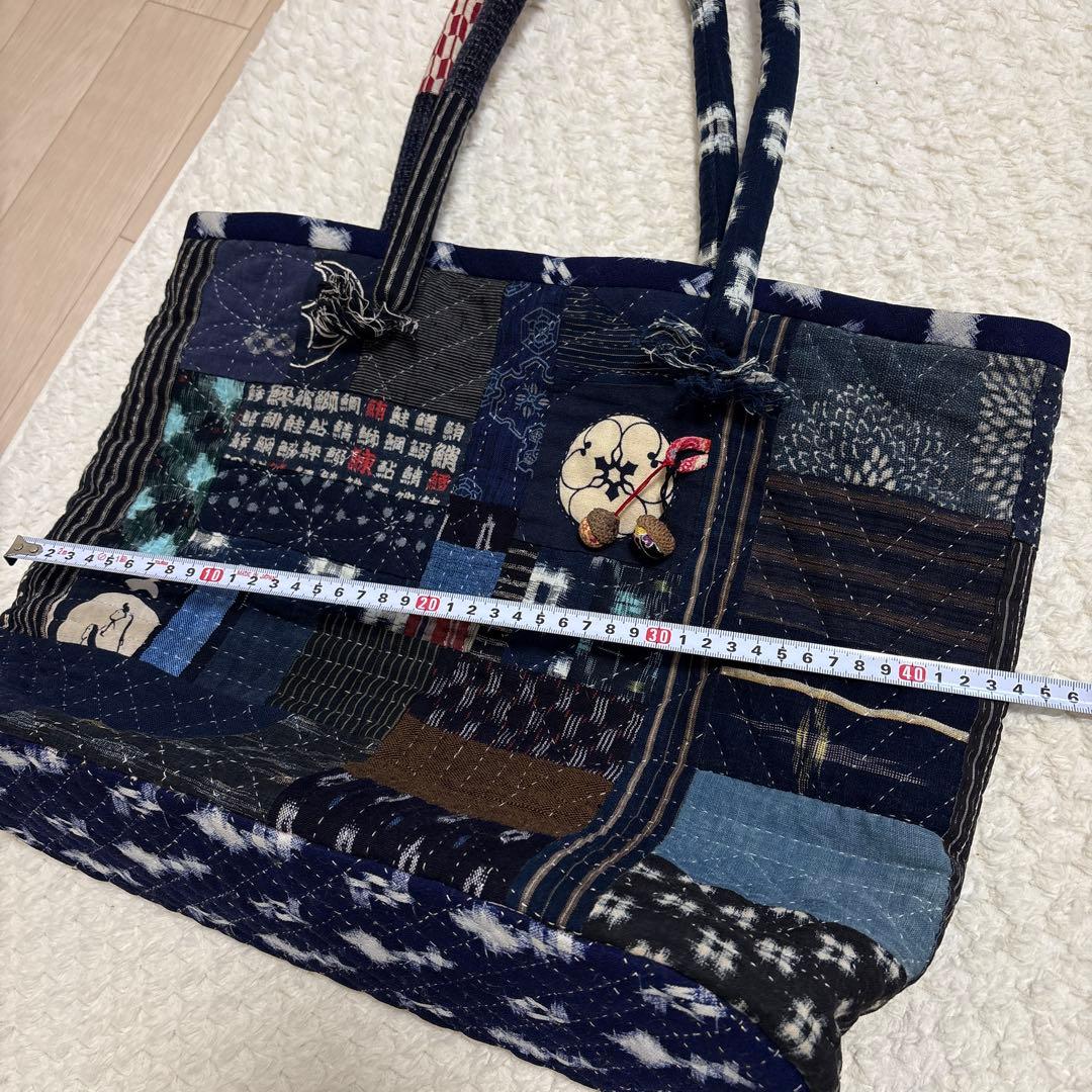 パッチワークバッグ　レッスンバッグ