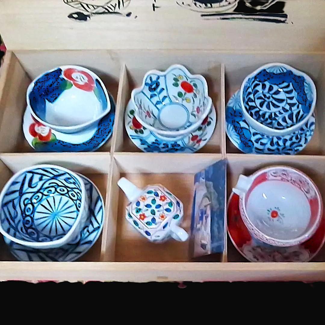 新品11点 有田焼 清秀 小付鉢&小皿&醬油差し