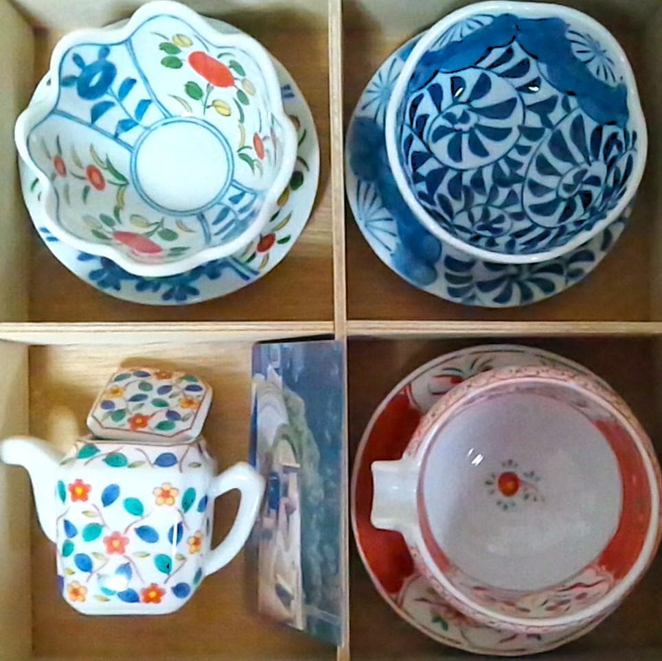 新品11点 有田焼 清秀 小付鉢&小皿&醬油差し