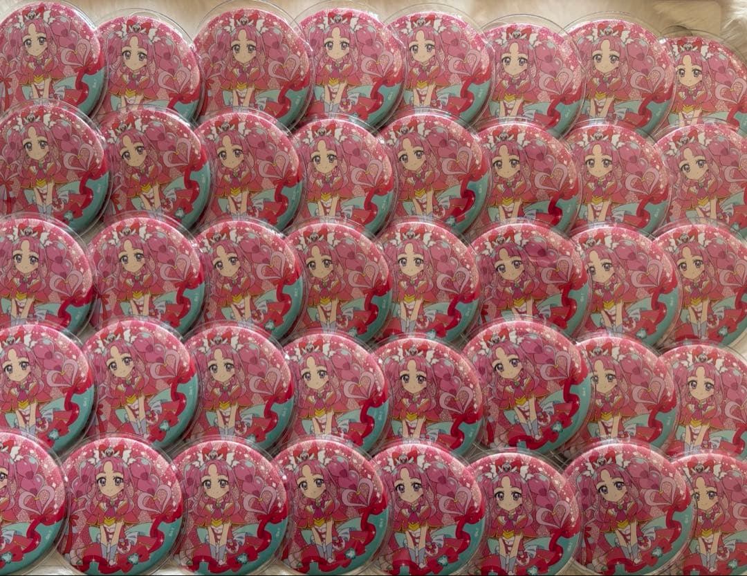 キュアミスティック 缶バッジ 40個