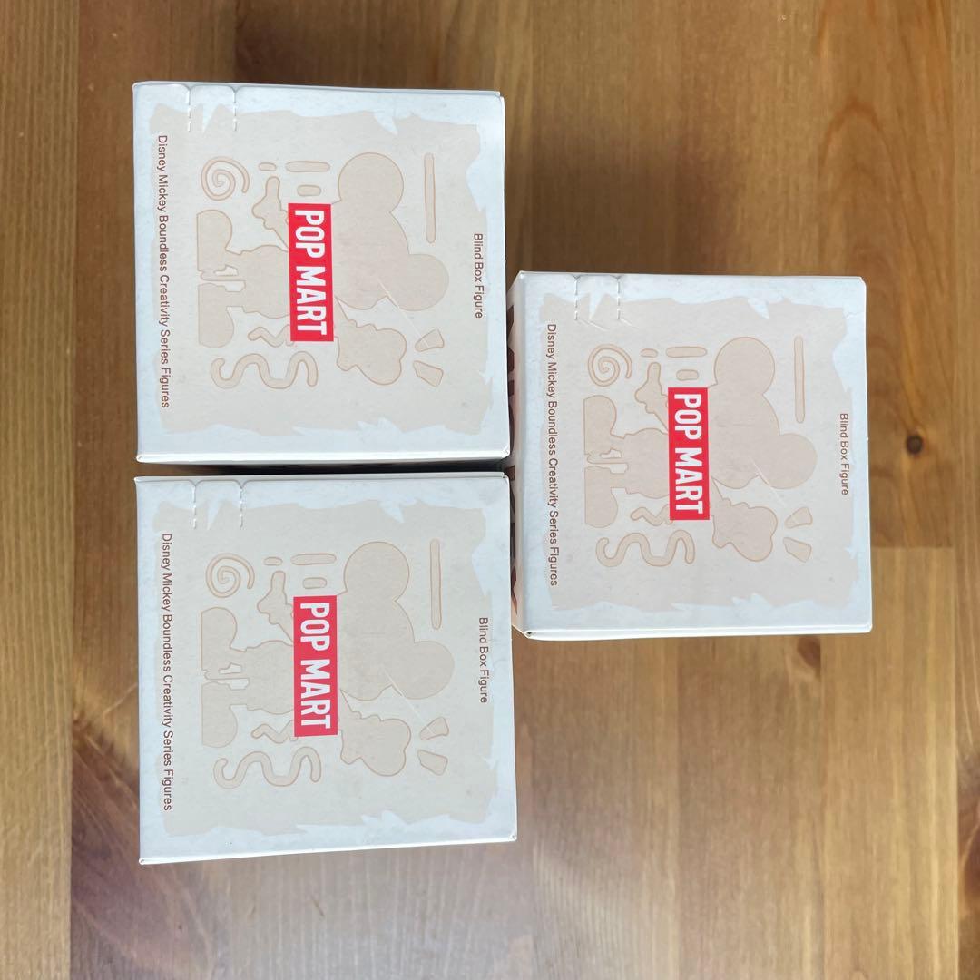 POPMART Mickey Boundless Creativity 3個