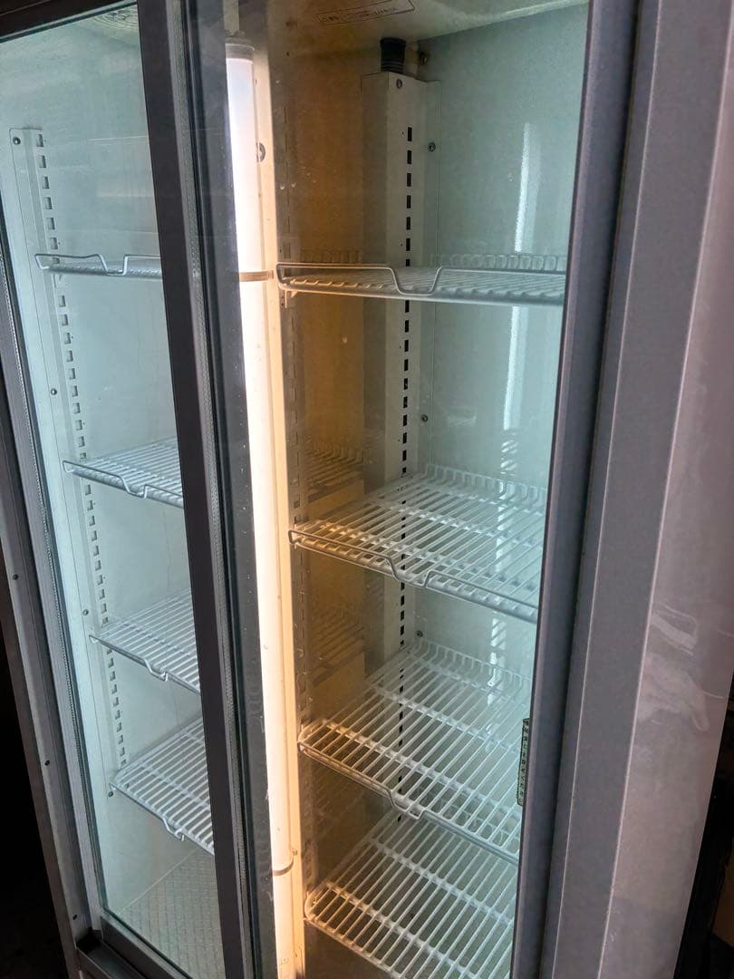 業務用　パナソニック　リーチイン冷蔵ショーケース　引取りか自社配送