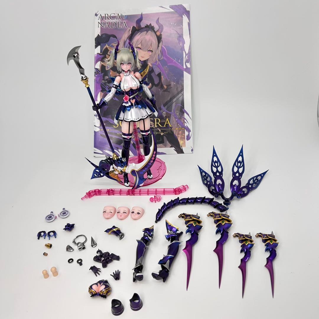 アルカナディア ソフィエラ 塗装完成品　美少女プラモデル