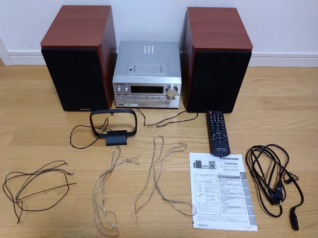 Panasonic ミニコンポ CDプレーヤー　SC-PMX5