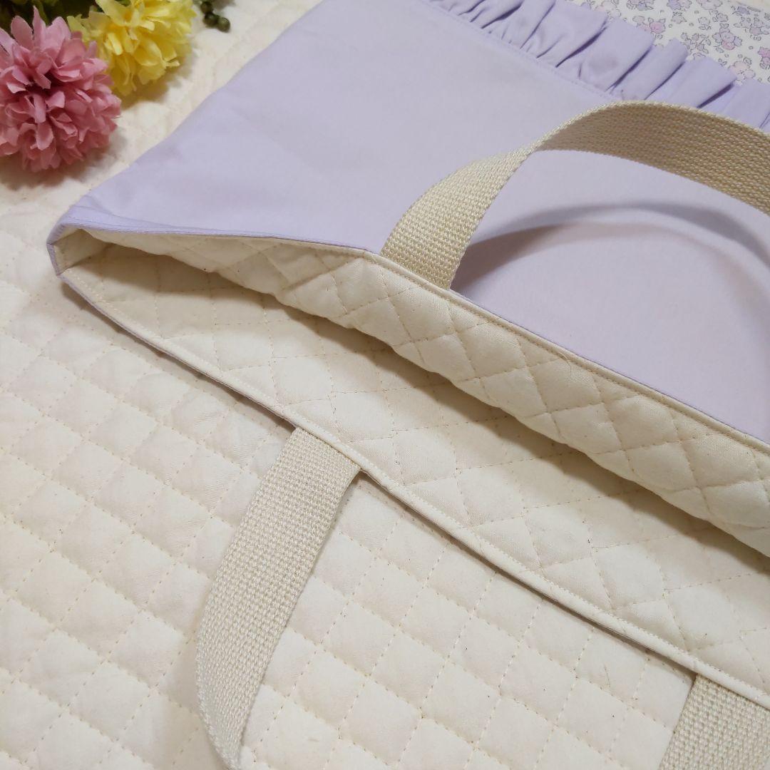 リバティエラアンドリビー お着替え袋 レッスンバッグ 上履き入れ ハンドメイド