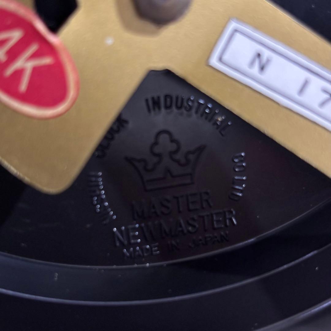 【動作品】日新時計　MASTER ドーム型　回転振り子時計 １００ DAY