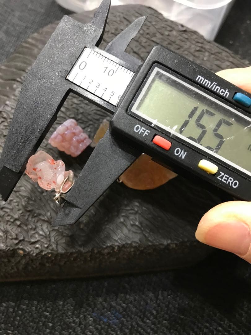 ゴビ石−1242 ゴビ瑪瑙　彫刻物セット　ハンドメイドパーツ