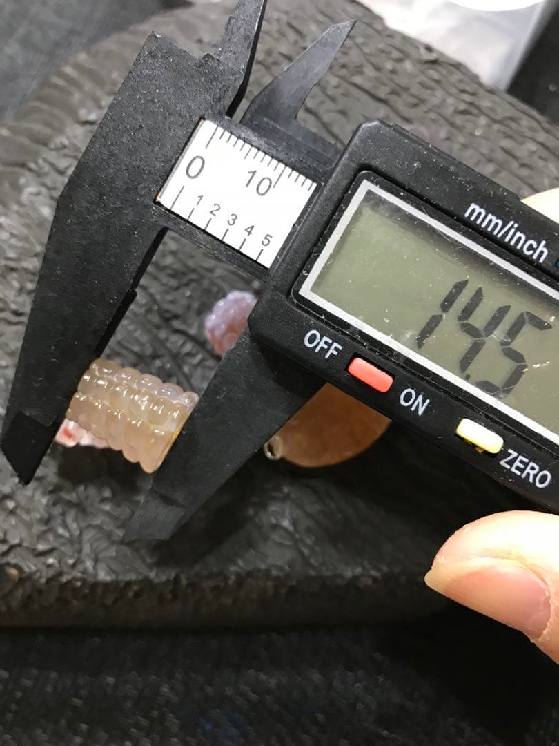 ゴビ石−1242 ゴビ瑪瑙　彫刻物セット　ハンドメイドパーツ