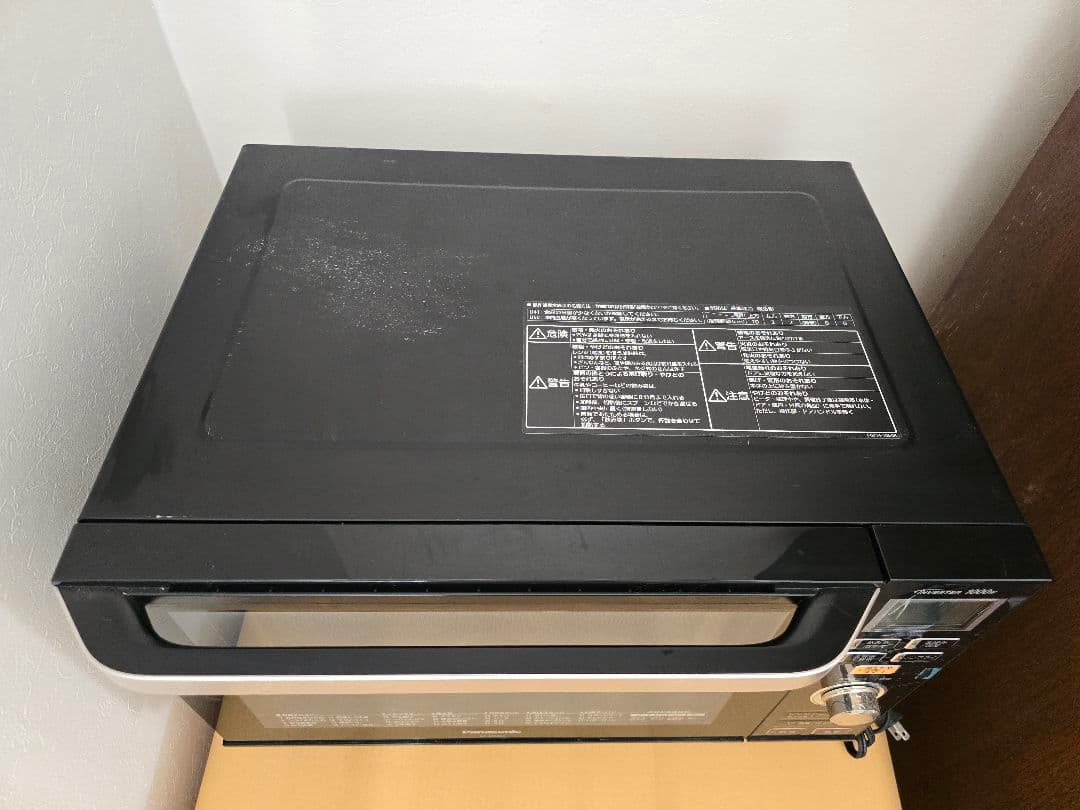 904 パナソニック エレック オーブンレンジ ブラック 縦開き 国産 高出力