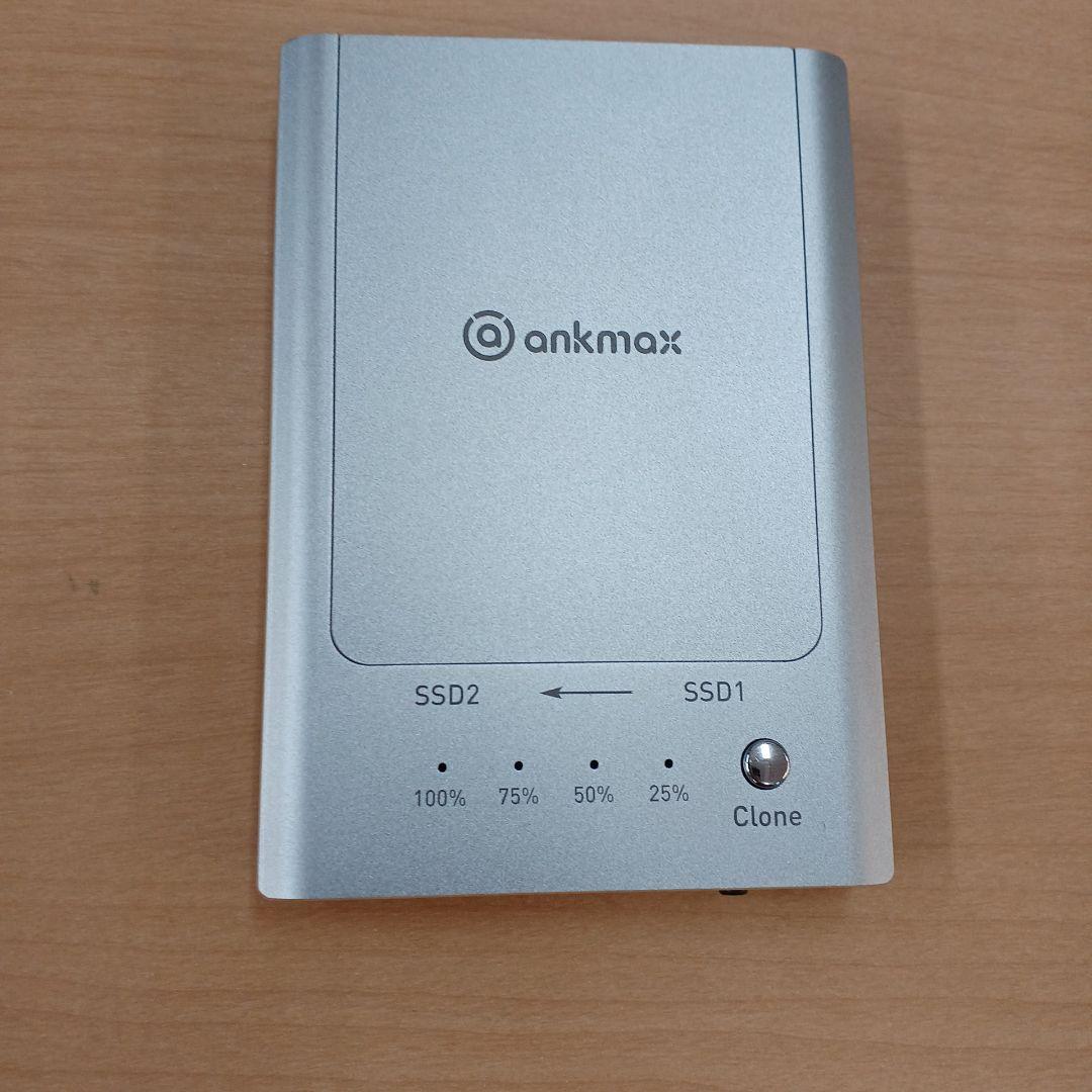 ankmax 外付けSSD クローン機能付き