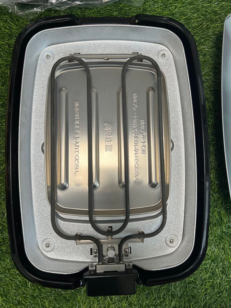 アイリスオーヤマ　網焼き風ホットプレート　APKー137 プレート３枚