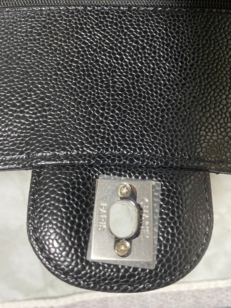 CHANELノベルティ キャビアスキンマトラッセ　シルバー　 VIPノベルティ