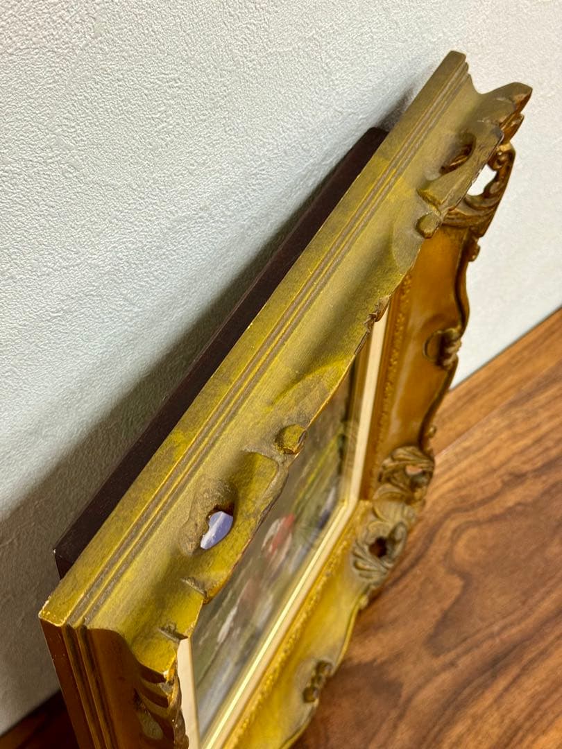 【 工藤 和男 】【 安曇野 】油彩画 F3号 肉筆真作保証 化粧箱・タトウ布付