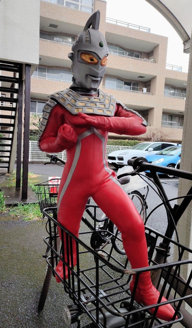 昭和レトロ 海洋堂 ハイパーソフビ 特大ウルトラセブン ソフビ 70センチ絶版