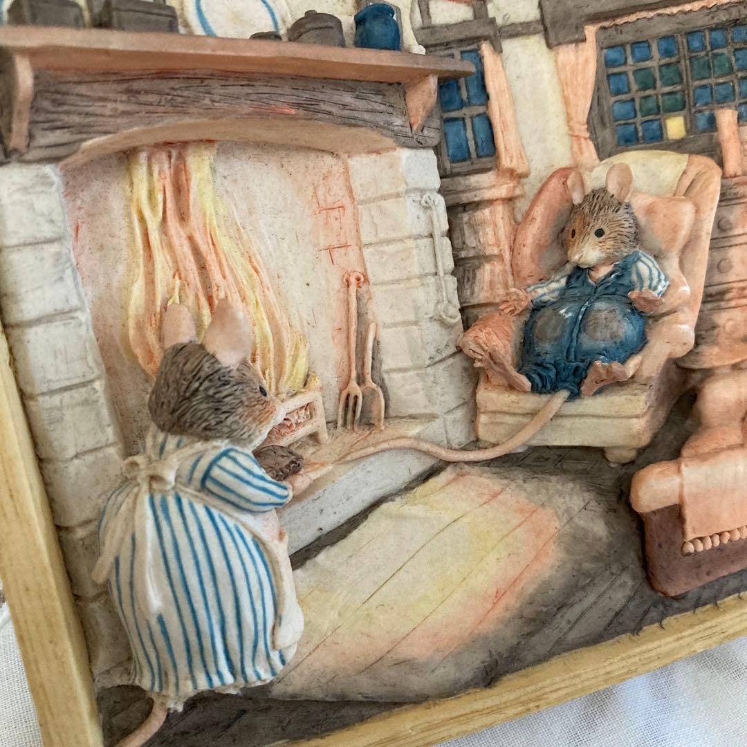 ブランブリーヘッジ 立体 壁掛け　のばらの村のものがたり　ジルバークレム