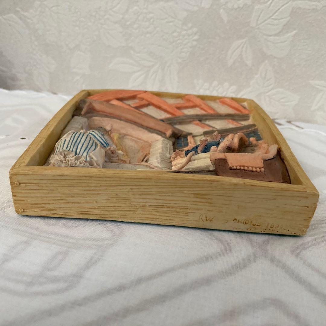 ブランブリーヘッジ 立体 壁掛け　のばらの村のものがたり　ジルバークレム