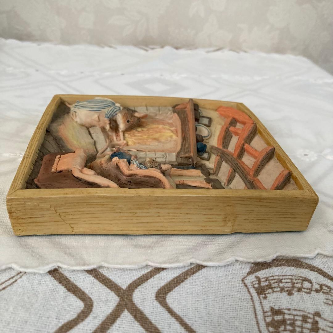 ブランブリーヘッジ 立体 壁掛け　のばらの村のものがたり　ジルバークレム