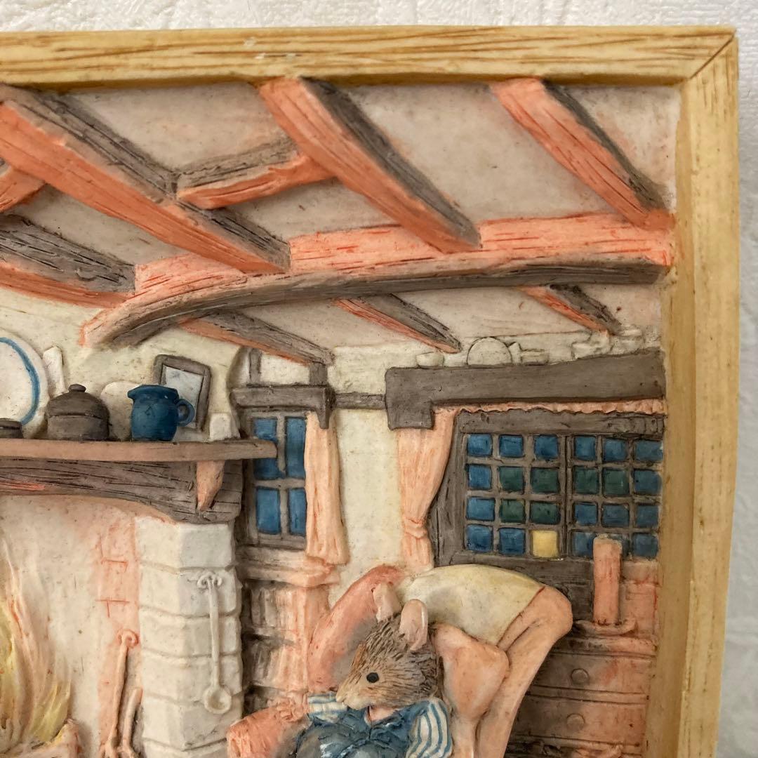 ブランブリーヘッジ 立体 壁掛け　のばらの村のものがたり　ジルバークレム