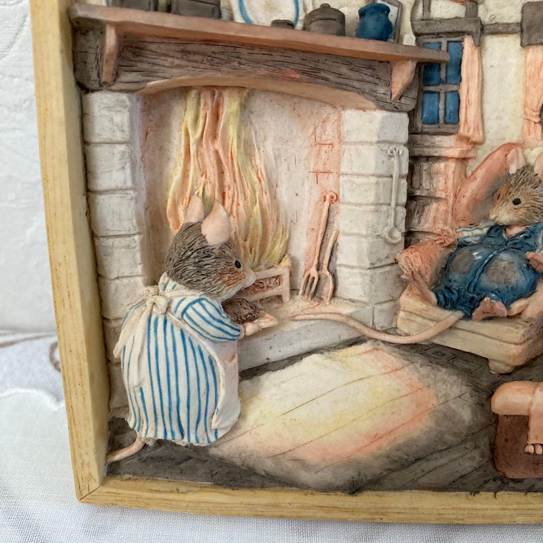 ブランブリーヘッジ 立体 壁掛け　のばらの村のものがたり　ジルバークレム