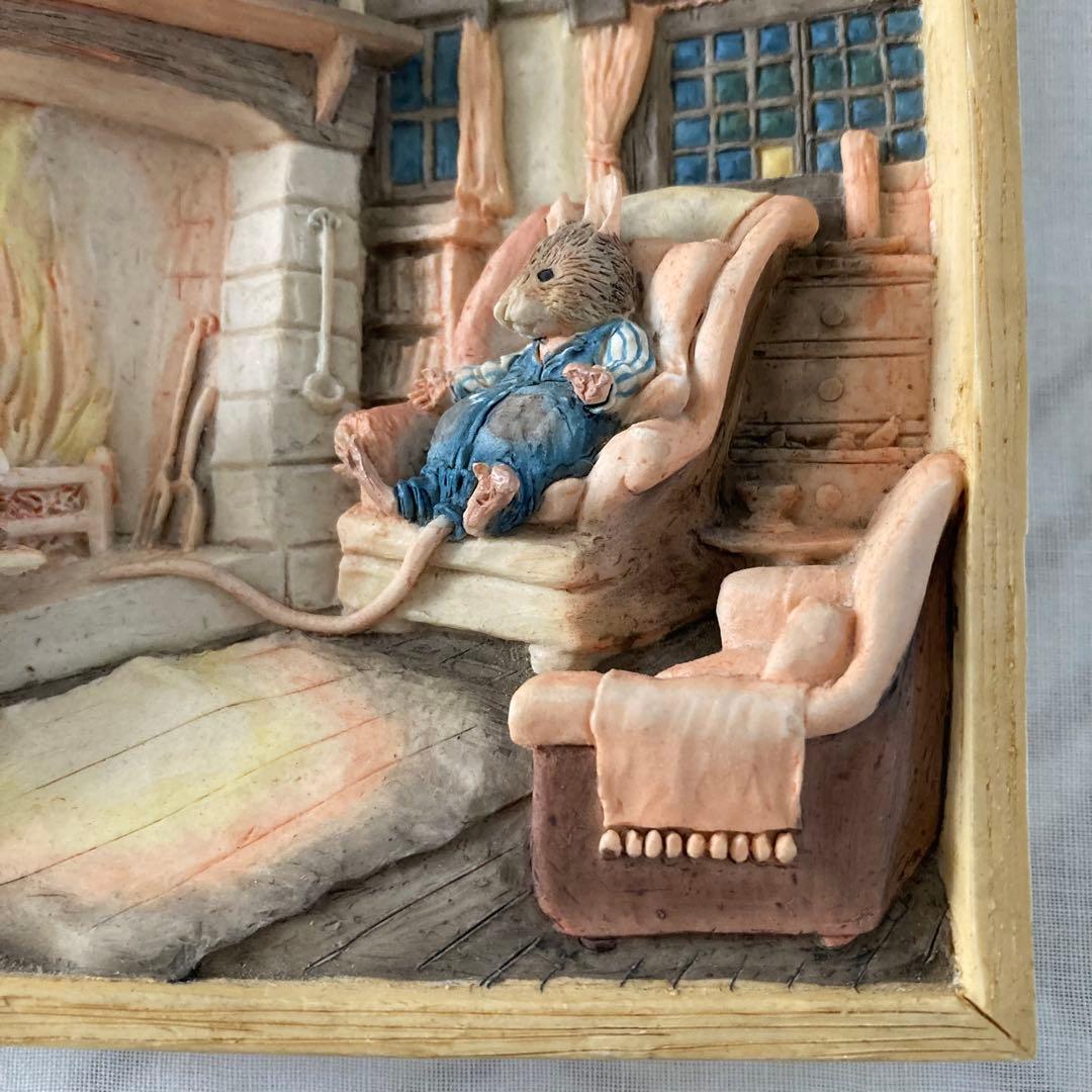 ブランブリーヘッジ 立体 壁掛け　のばらの村のものがたり　ジルバークレム