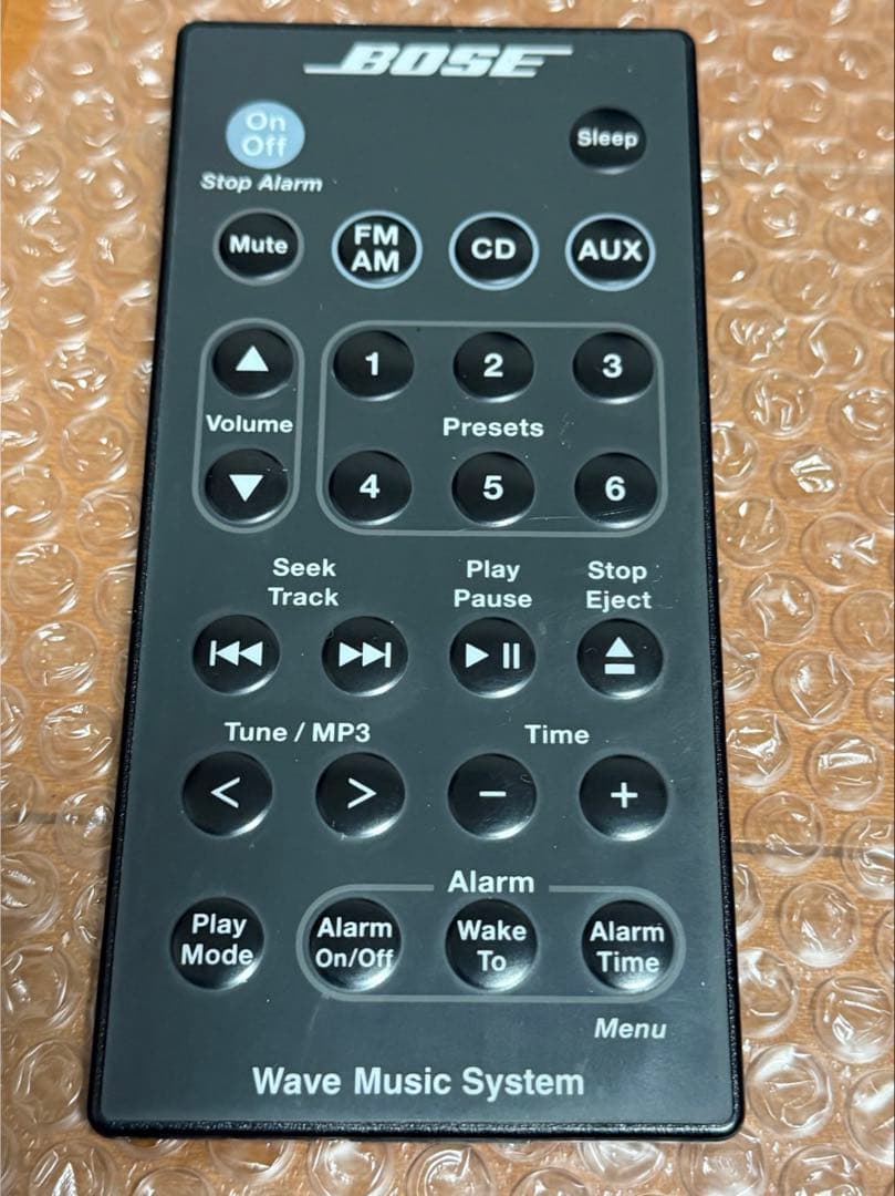 BOSE Wave Music System リモコン 純正コード 完動品