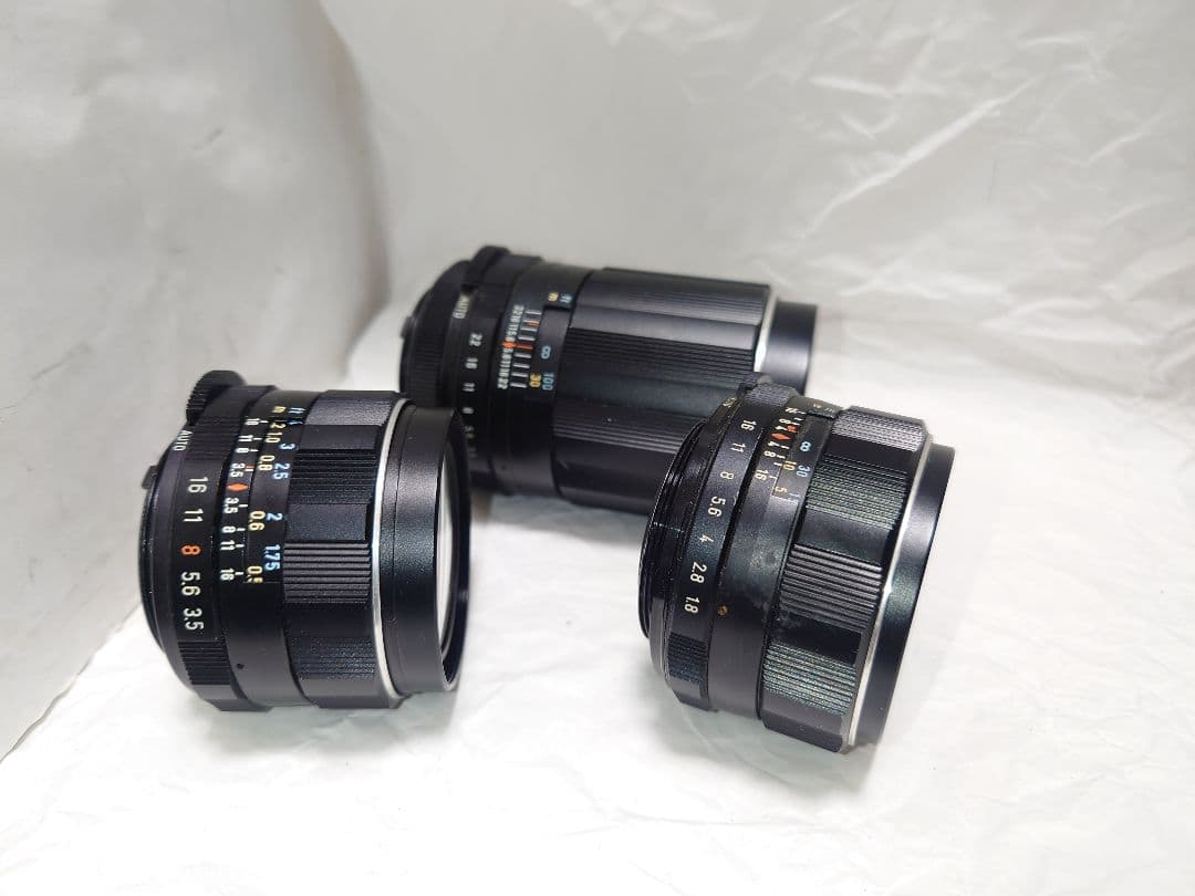美品！3点★Super-Takumar 35 55 135mm F3.5 M42