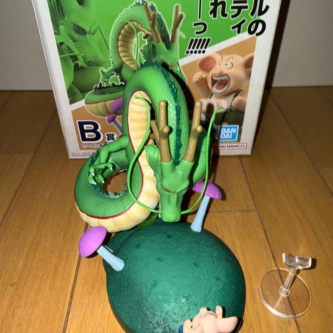 ドラゴンボール一番くじ　孫悟空、ブルマ、神龍＆ウーロン、3体セット（おまけ付き）